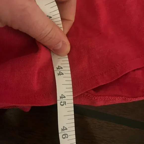 Boden Chloe Jersey Notched V-Neck Sleeveless Midi Dress Terracotta Red Size 2P - Picture 9 of 9